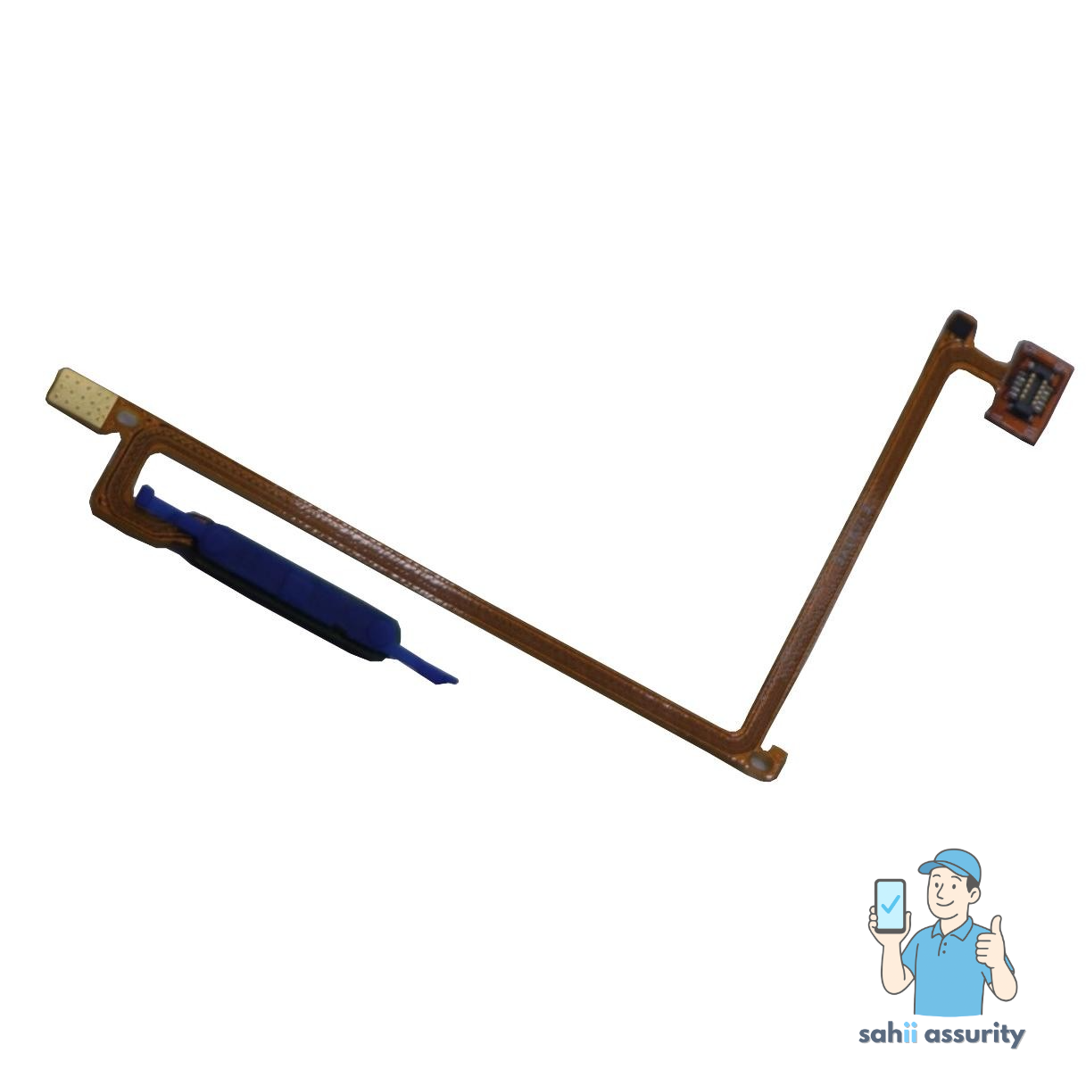 Fingerprint Sensor with Flex Cable for Vivo Y20 2020 Black thumbnail